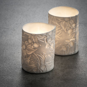 Flannel Flower-Tea Light Candle Holder