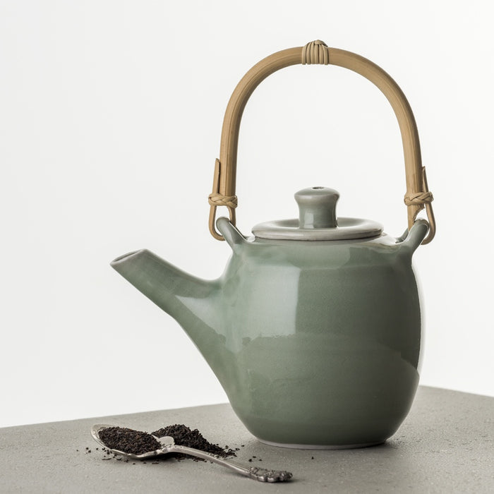 Celadon Stoneware Teapot - 2 cup