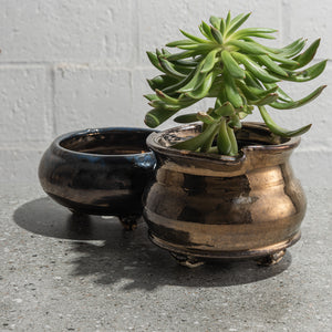 Planter Pot Bronzed